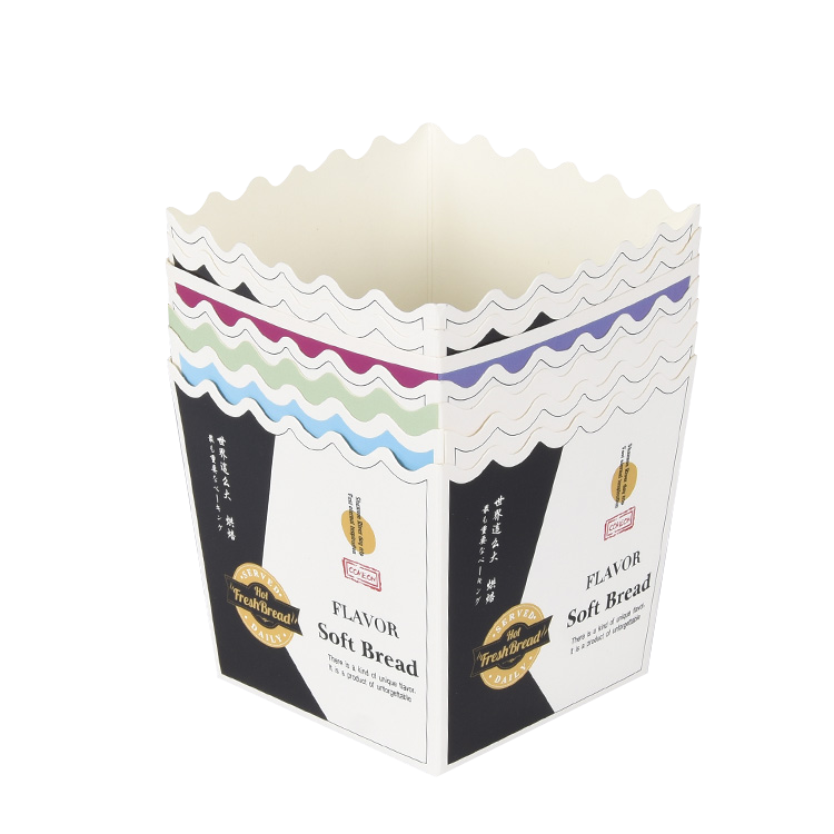 Paper Material Custom Disposable Foldable Cardboard Cake Box Food Paper Box