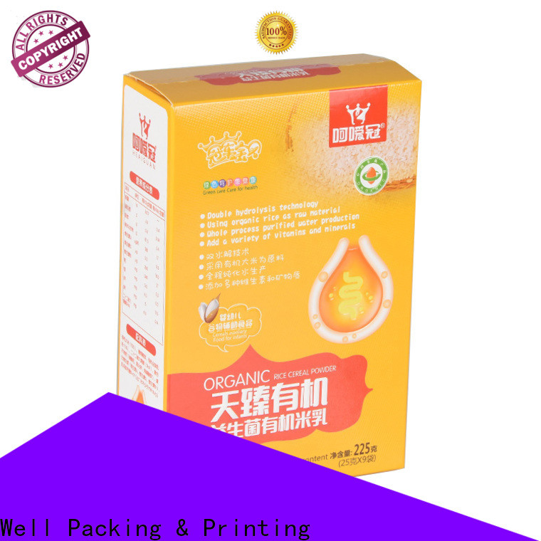 wholesale food packaging box short lead time