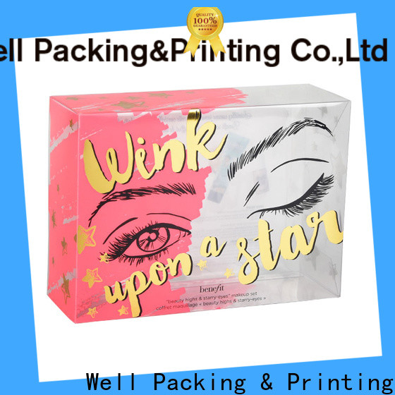 Well Packing & Printing cosmetics packaging box safe packaging manufacturer
