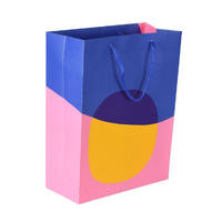 Customized Print Folding Portable Plastic Shopping Bag with Brand Name Logo